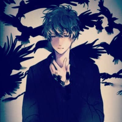 Hot anime blinding bangs featuring trimmed bangs on the sides and in the front. The bangs frame the facial features perfectly