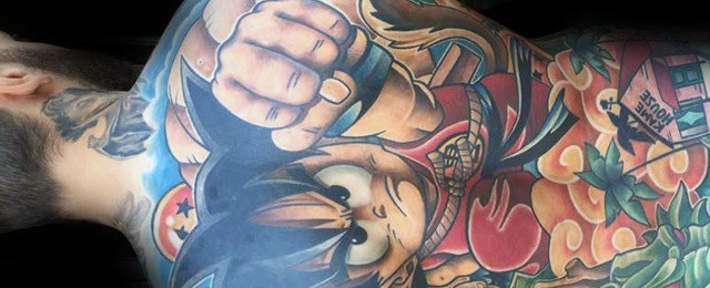 Anime Tattoos For Men