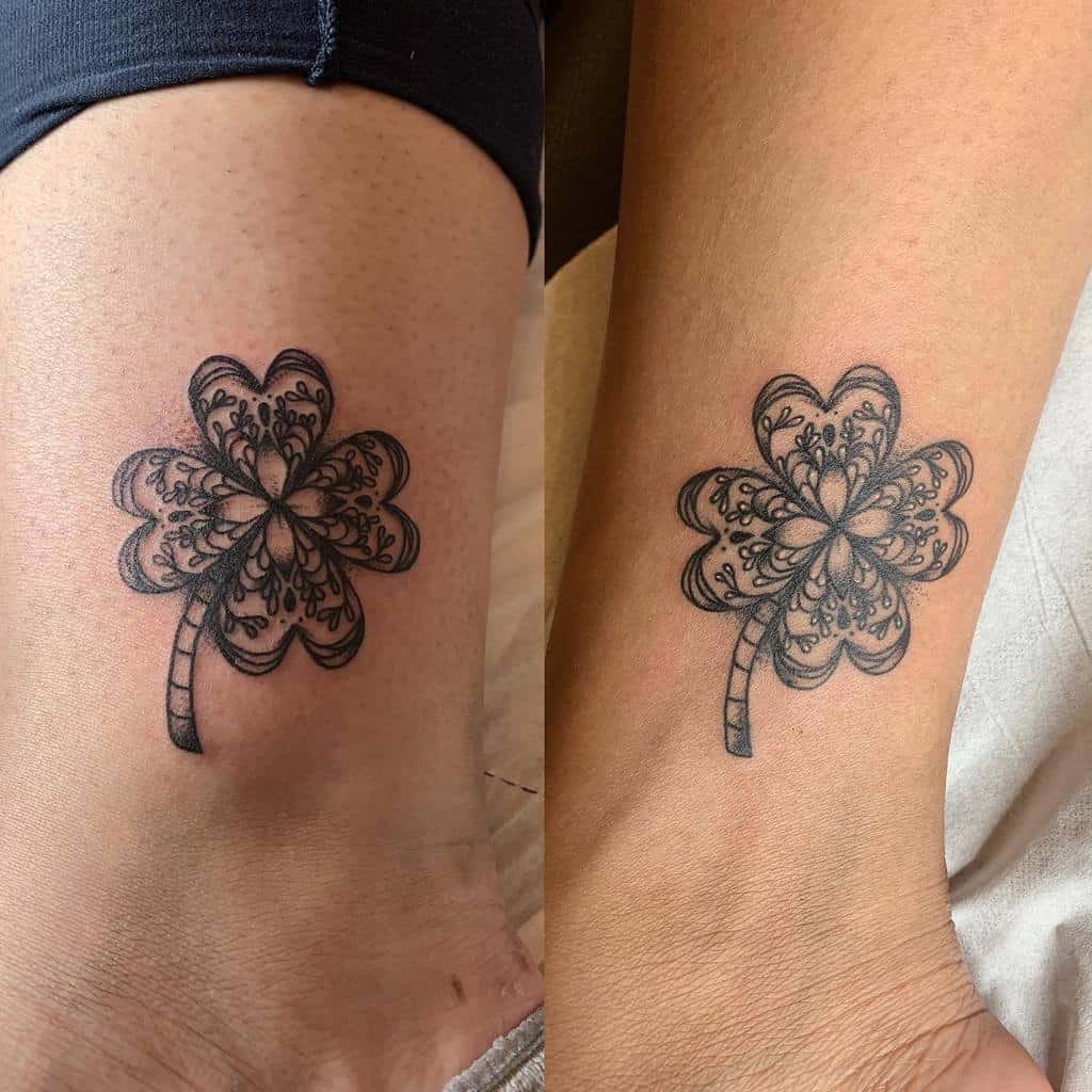 ankle-clover-bestfriend-tattoo-cjltattoo_