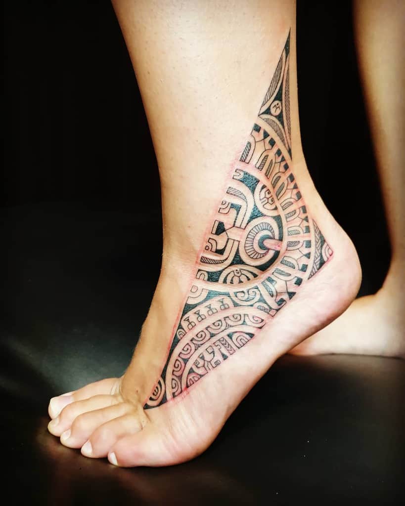 ankle simple tribal tattoos tattoobypatu