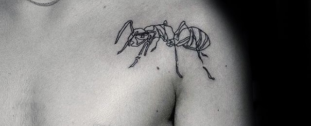 Ant Tattoo Designs For Men