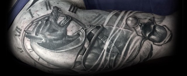 Anubis Tattoo Designs For Men