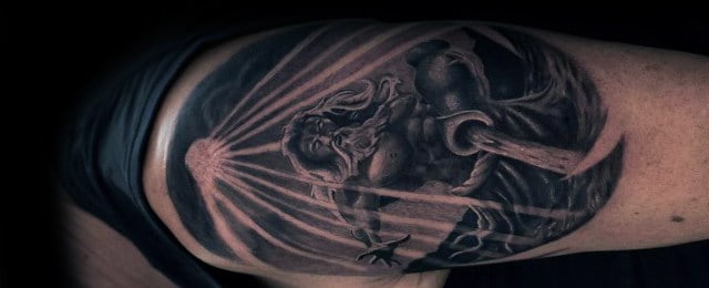 Aquarius Tattoos For Men