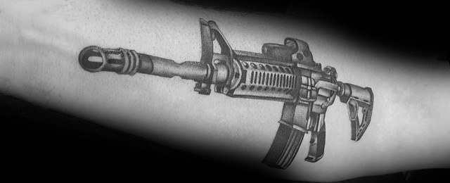 Ar 15 Tattoo Ideas For Men