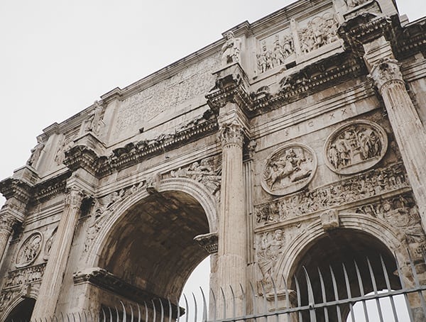 Arch Of Constantine Up Close