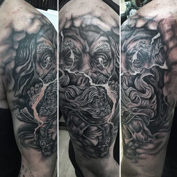 Arm Agape Greek Men's Tattoo