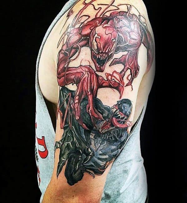 Arm Awesome Carnage Male Tattoo Ideas