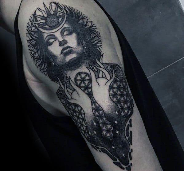 Arm Consciousness Tattoos For Gentlemen