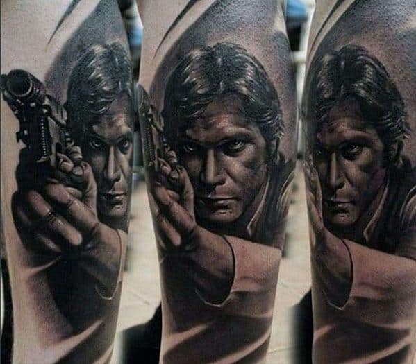 Arm Incredible Han Solo Tattoos For Men