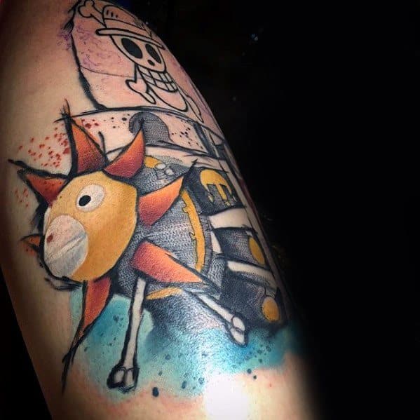 Arm Manly One Piece Tattoo Design Ideas For Men