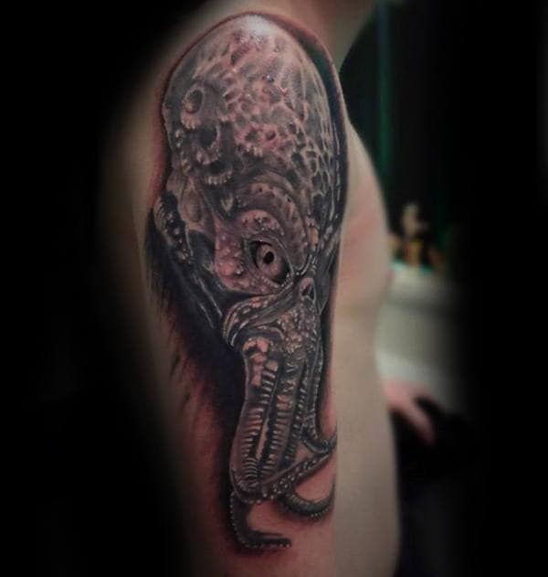 Arm Mens Cthulhu Tattoo Ideas