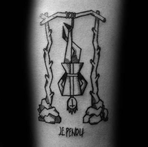 Arm Tarot Tattoos Guys