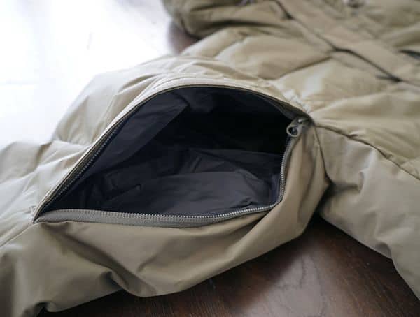 Arm Vent Zipper Open Holden Felton Down Parka For Men