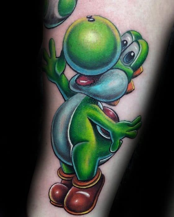 Arm Yoshi Guys Tattoos