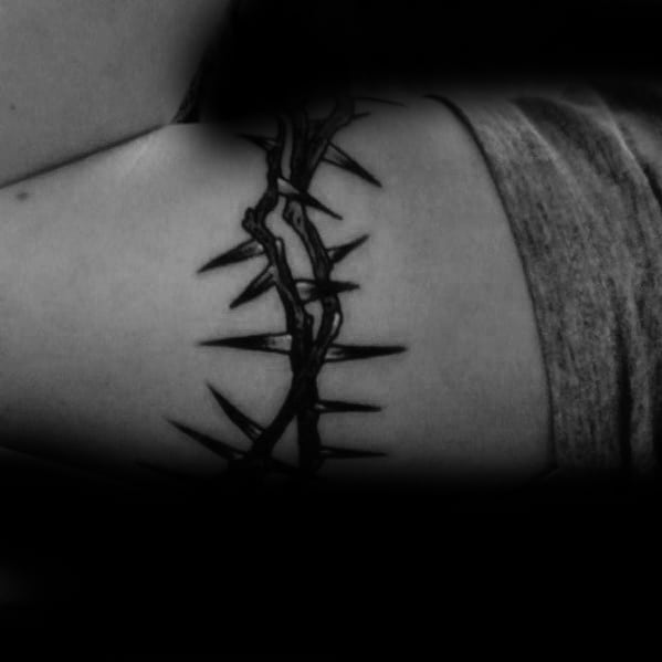 Armband Thorns Male Tattoo Design Ideas