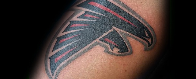Atlanta Falcons Tattoo Designs For Men