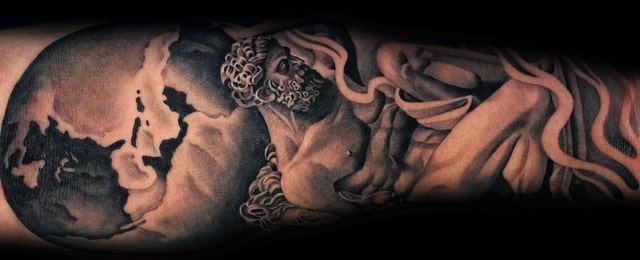 Atlas Tattoo Designs For Men