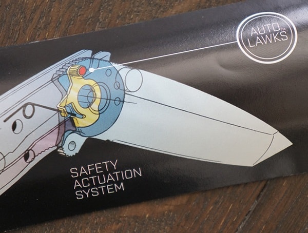 Automated Liner Safety Crkt M16 13zm Knife