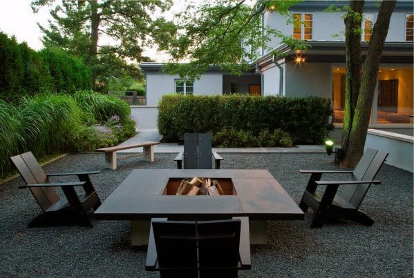Awesome Contemporary Gravel Patio Ideas