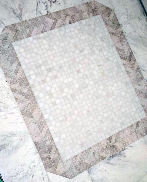 travertine and marble decorative design