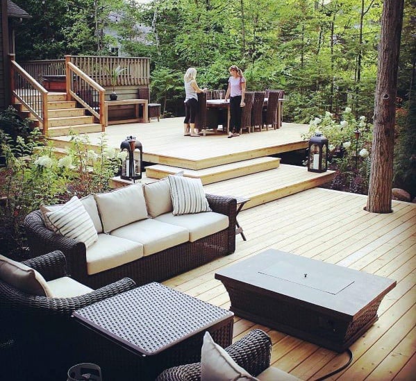 Awesome Floating Deck Ideas Backyard
