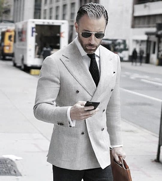 Awesome Light Grey Suit Styles For Men
