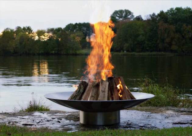 Awesome Round Metal Fire Pit Ideas