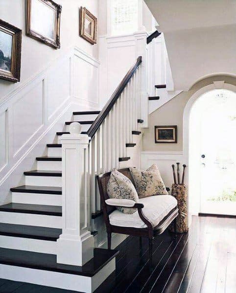 awesome stair trim ideas chair rail