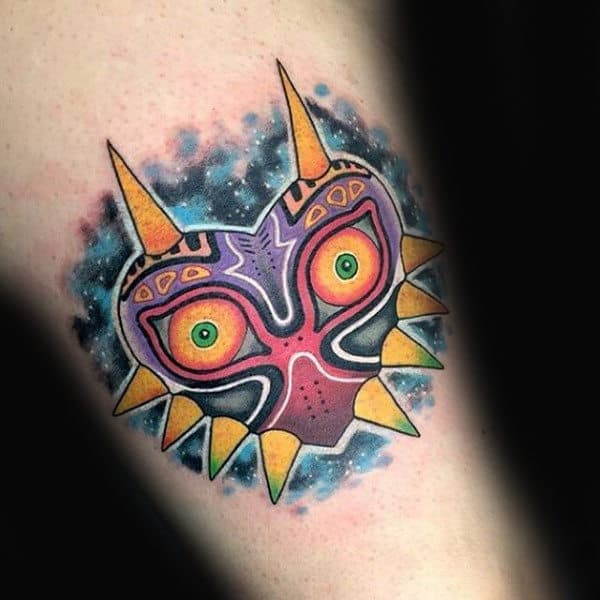 Awesome Zelda Majoras Mask Small Guys Tattoo