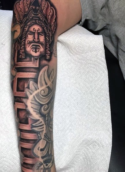 Aztec Band Tattoos For Men