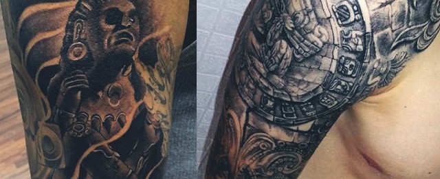 Aztec Tattoos For Men