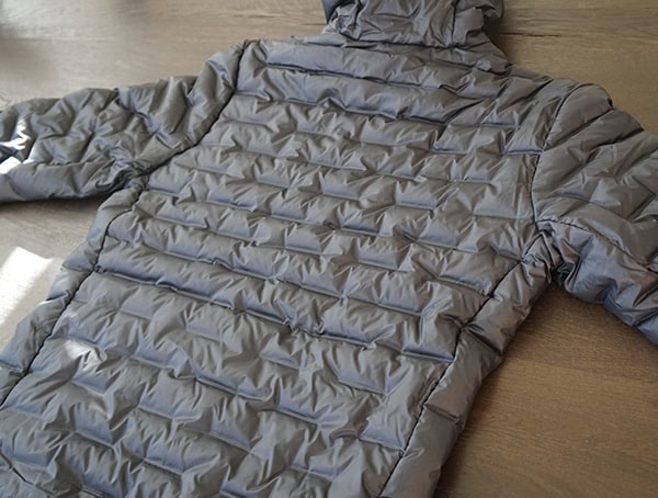 Back Adidas Lite Down Hoodie With Conextbaffles