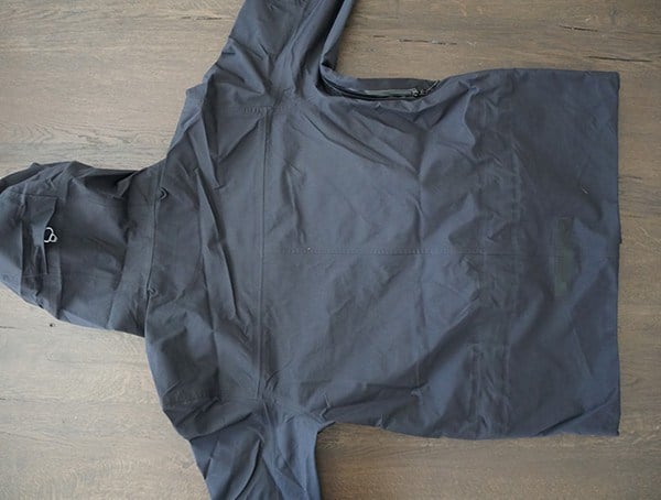 Back Black Holden M 51 3 Layer Fishtail Jacket For Men