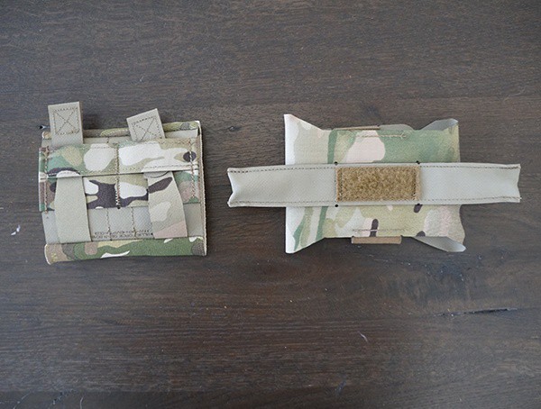 Back Blue Force Gear Micro Trauma Kit Now Molle Attachement