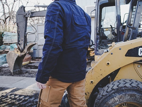 Back Carhartt Mens Full Swing Quick Duck Flame Resistant Lanyard Access Jacket Review