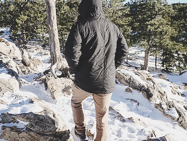 Back Hiking Mens Winter Topo Designs Mountain Jacket Review