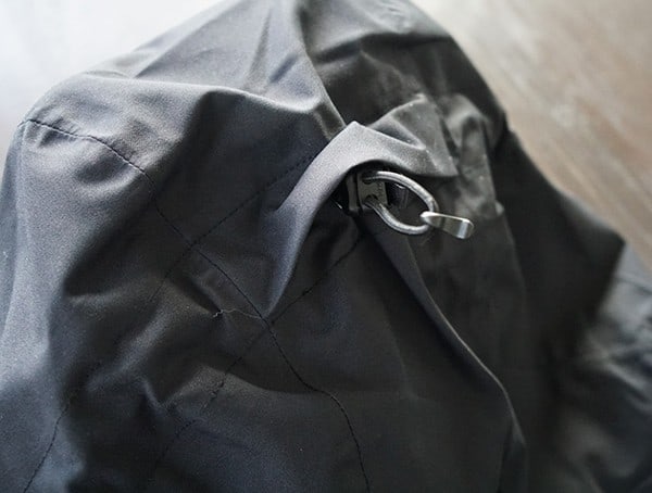 Back Of Hood Chrome Industries Storm Seeker Shell Ms Adjustment On Jacket