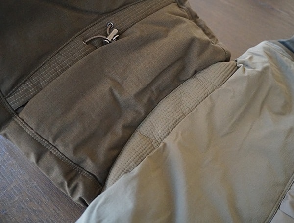 Back Of Hood Durable Stiching Design Mens Firestorm Down Parka