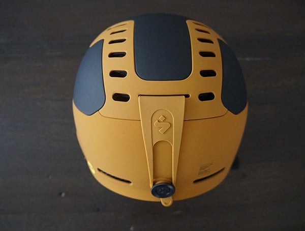 Back Of Ski Snowboard Helmet Sweet Protection Switcher Mips