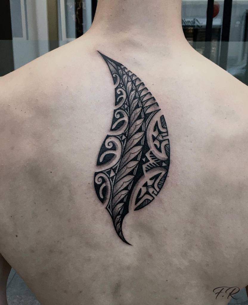back simple tribal tattoos rizo.tattooer
