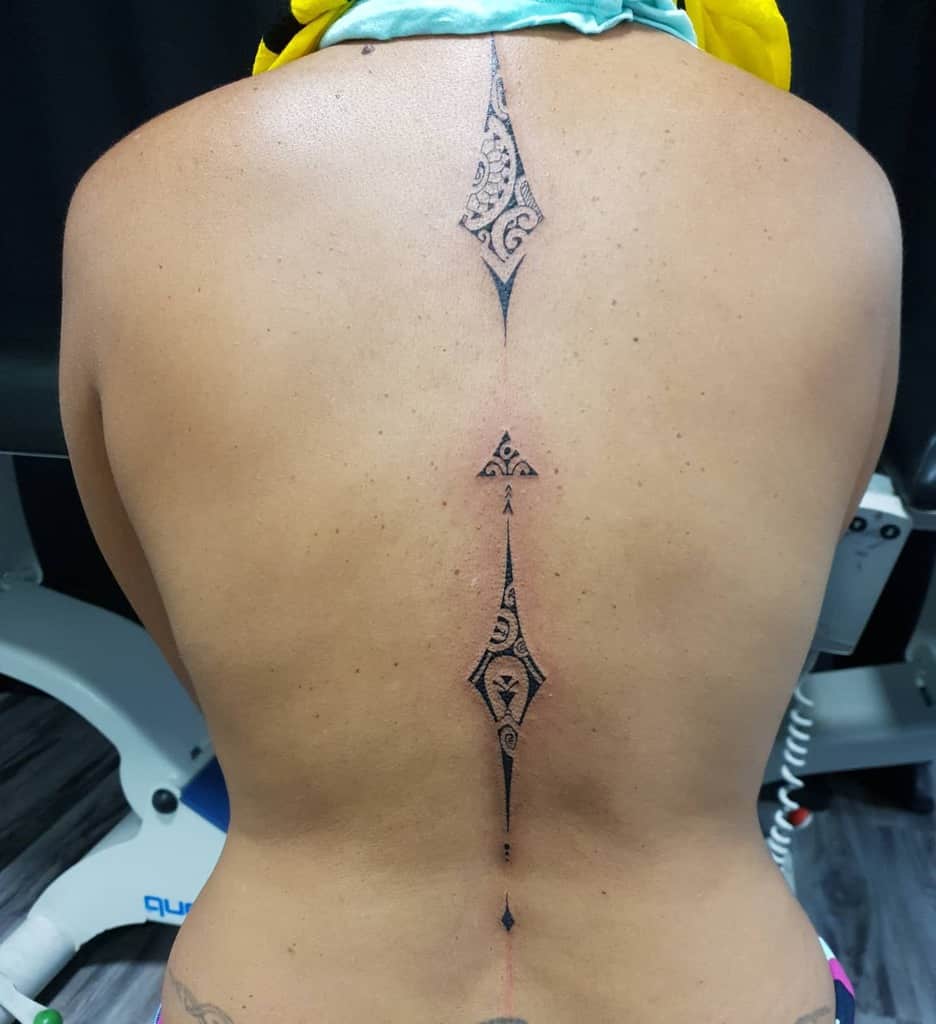 back simple tribal tattoos tattoobypatu