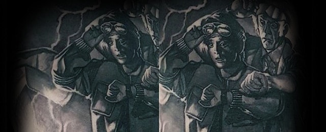 Back To The Future Tattoo Designs For Men