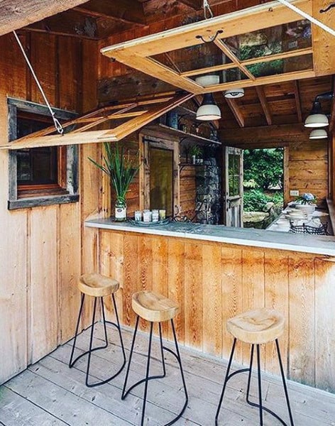 Backyard Bar Shed Designs