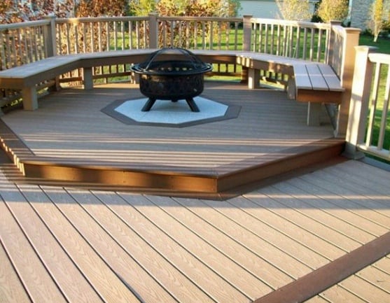 portable deck fire pit