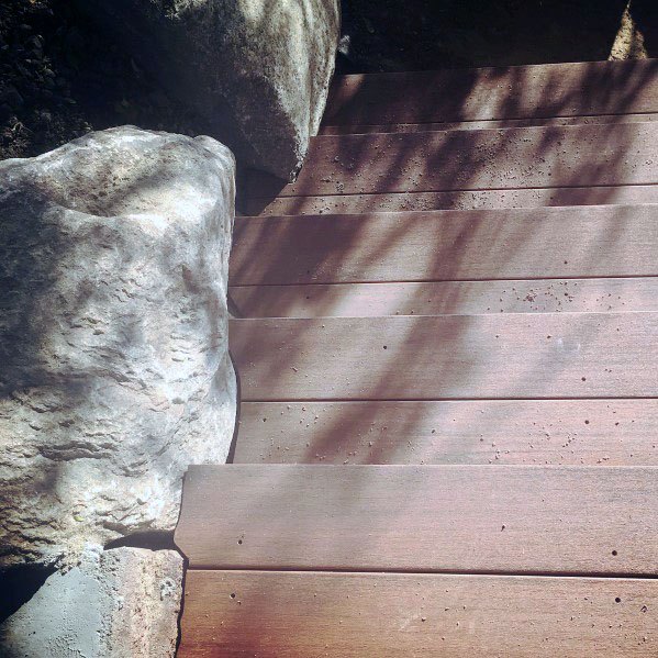 wood pallet deck steps 