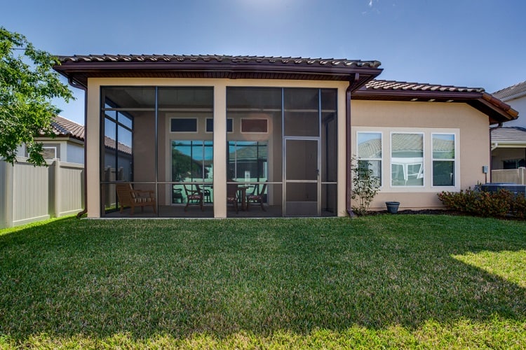 Backyard Lanai Screened In Porch