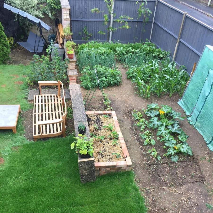 small backyard vegetable garden