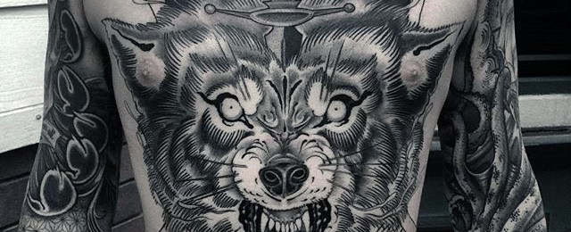 Badass Chest Tattoos For Men