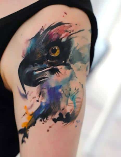 Badass Eagle Tattoo Designs For Gentlemen