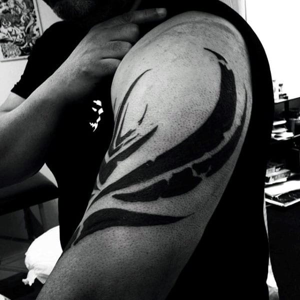 Badass Tribal Tattoos Designs Arm For Gentlemen